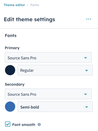 select-font