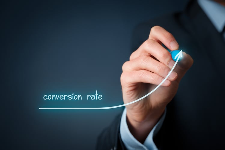 How can I improve the conversion rate of my website?