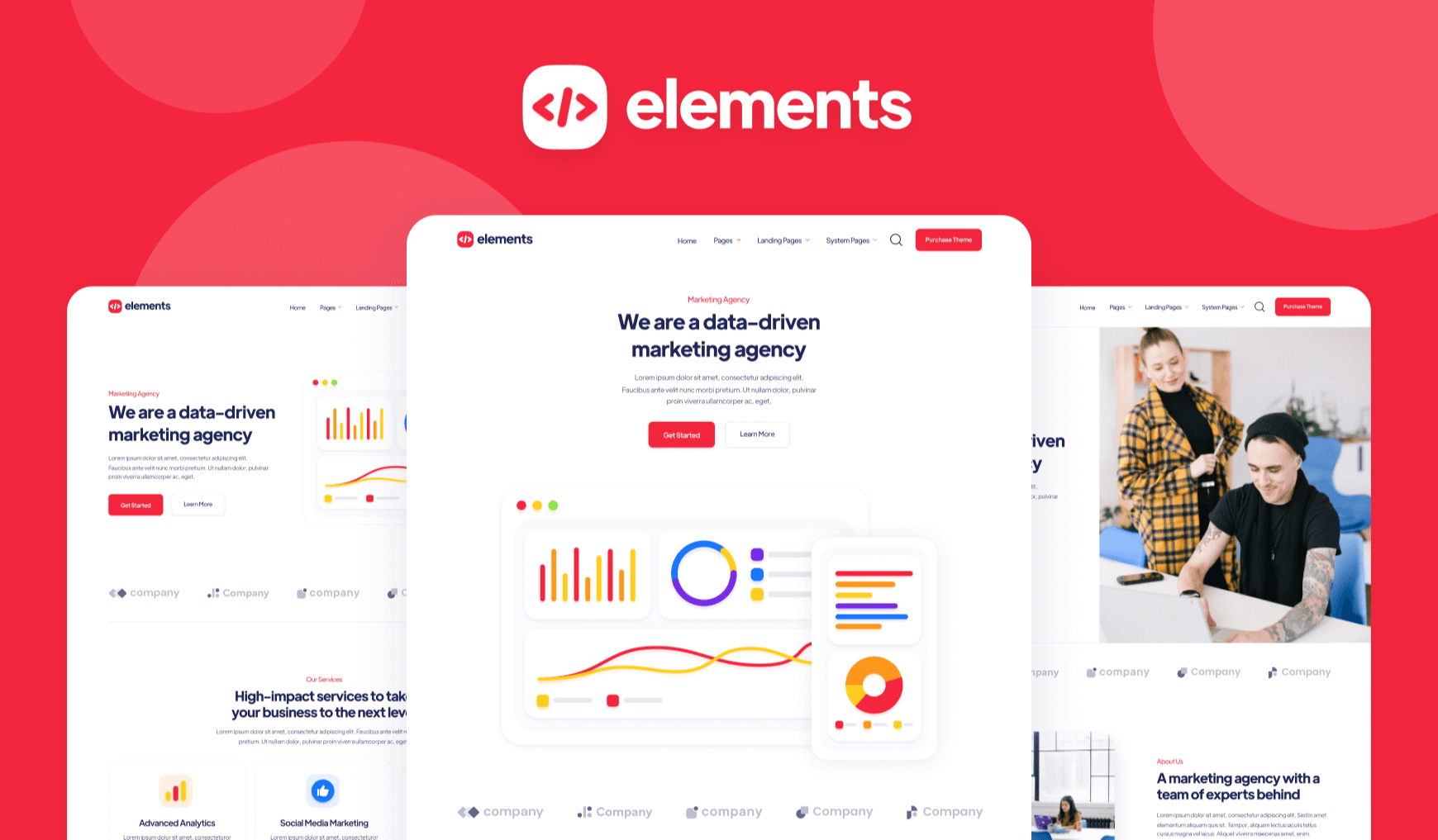 Elements HubSpot Theme