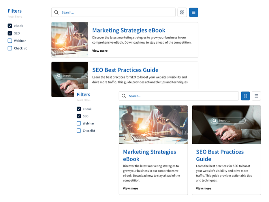 Customizable Display Modes